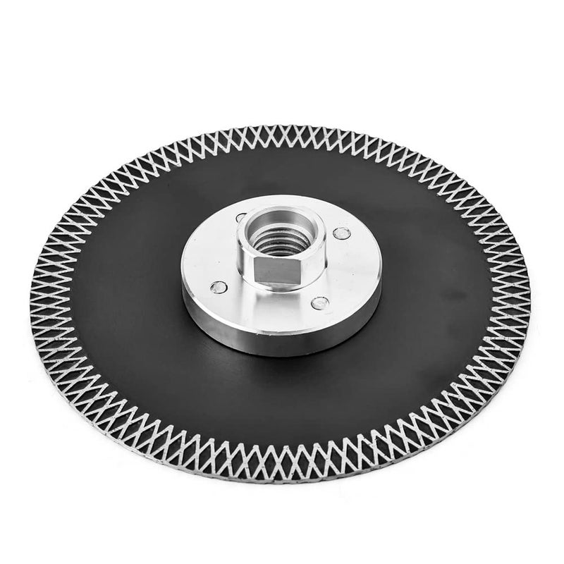 DAPRO 5" Tile Turbo Saw Blade Diamond Blade with 5/8"-11 Arbor for Cutting and Grinding Porcelain Tile Granite Marble… - Image 3